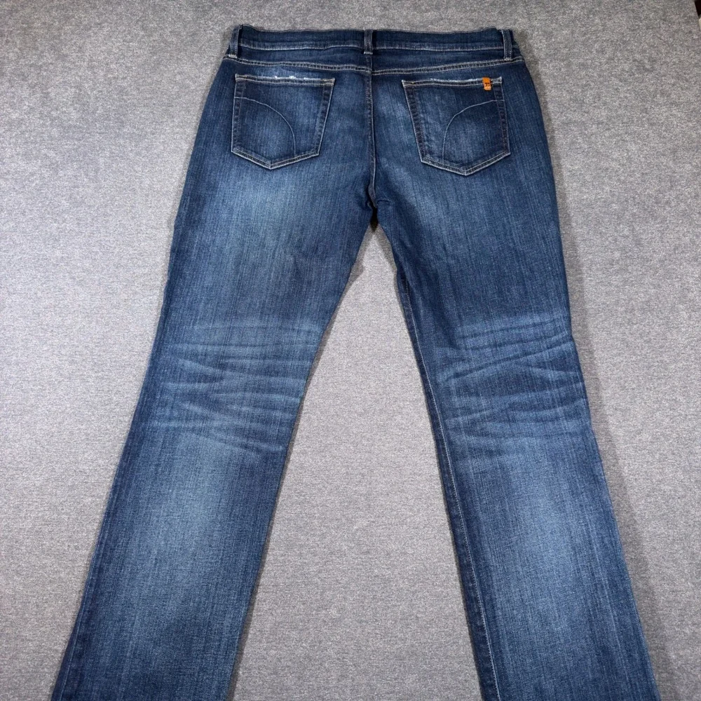Joe's Jeans The Classic Men 36x34 Blue Straight Leg Denim Pants Stretch Dark